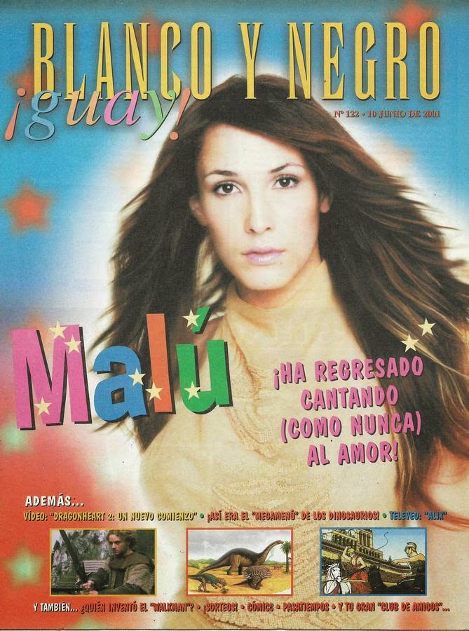 BLANCO Y NEGRO GUAY  magazine side cover Issue 122   1999