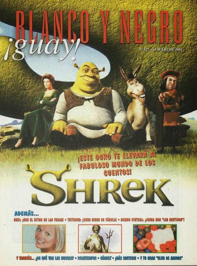BLANCO Y NEGRO GUAY  magazine side cover Issue 127   1999