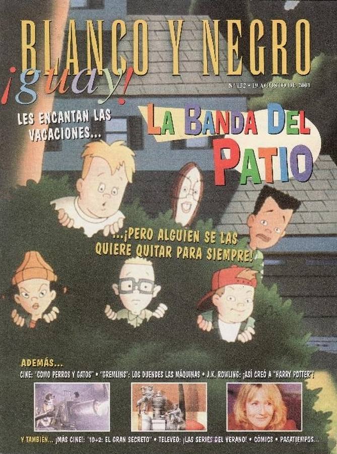 BLANCO Y NEGRO GUAY  magazine side cover Issue 132   1999