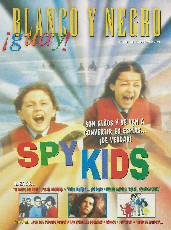 BLANCO Y NEGRO GUAY  magazine side cover Issue 133   1999