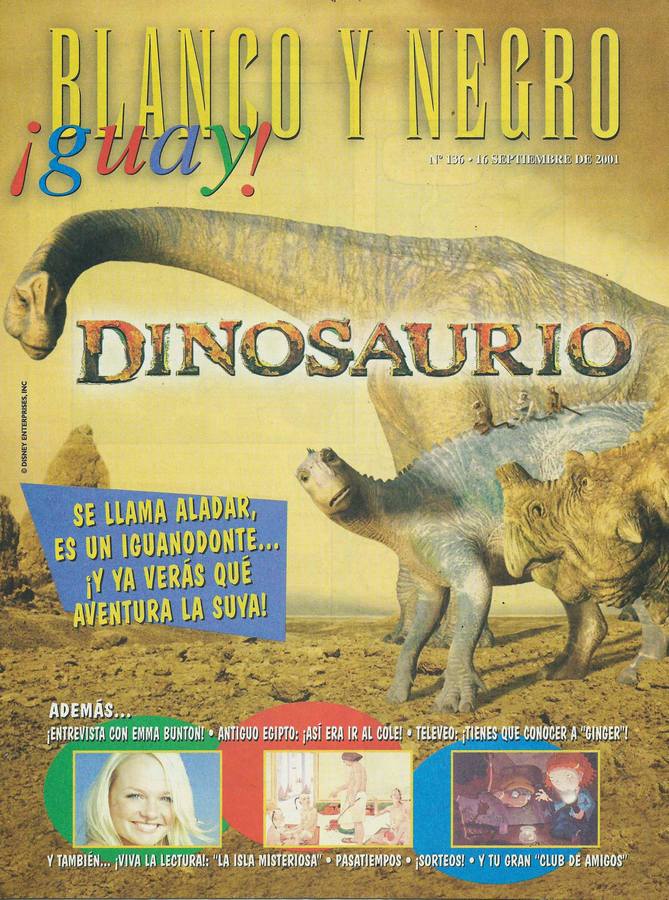 BLANCO Y NEGRO GUAY  magazine side cover Issue 136   1999