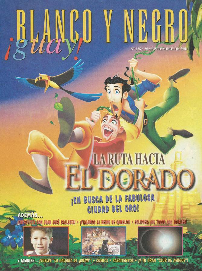 BLANCO Y NEGRO GUAY  magazine side cover Issue 138   1999