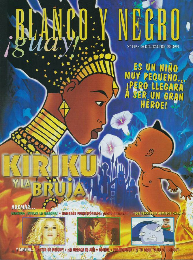 BLANCO Y NEGRO GUAY  magazine side cover Issue 149   1999
