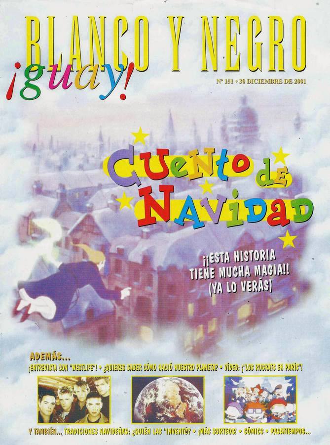 BLANCO Y NEGRO GUAY  magazine side cover Issue 151   1999