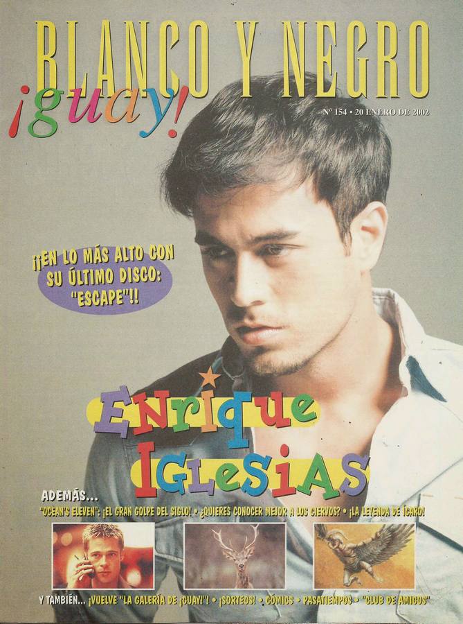 BLANCO Y NEGRO GUAY  magazine side cover Issue 154   1999
