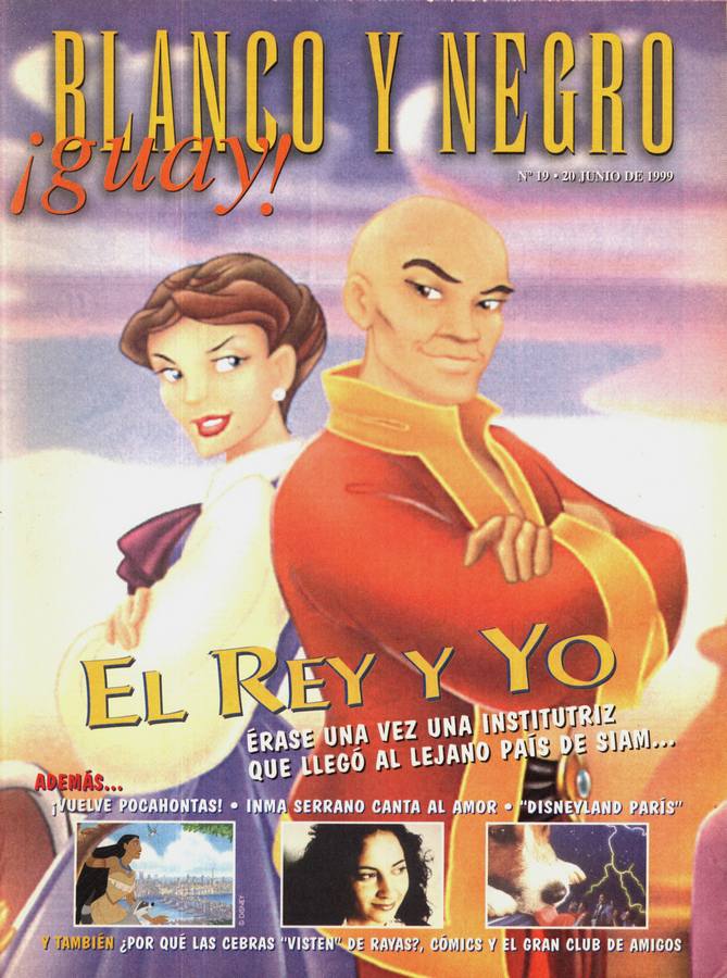 BLANCO Y NEGRO GUAY  magazine side cover Issue 19   1999