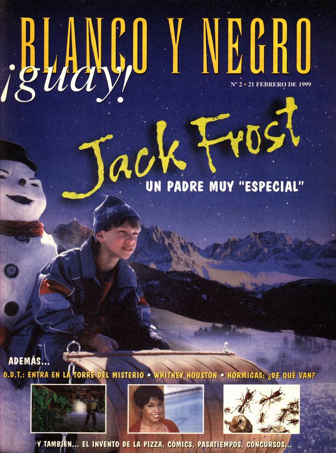 BLANCO Y NEGRO GUAY  magazine side cover Issue 2   1999