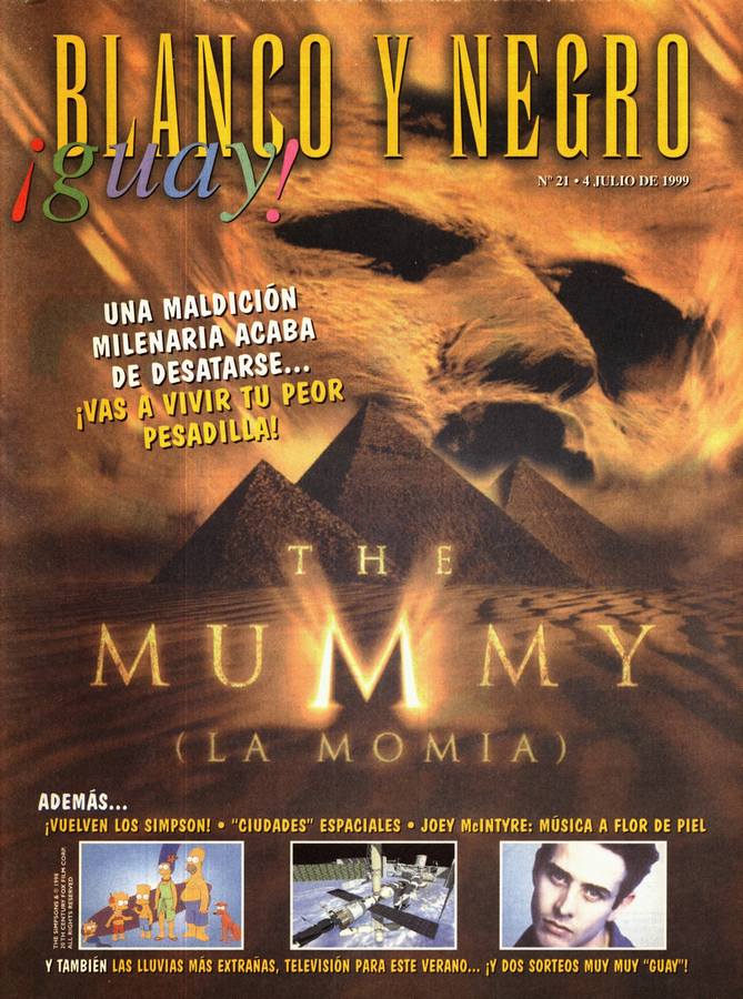 BLANCO Y NEGRO GUAY  magazine side cover Issue 21   1999