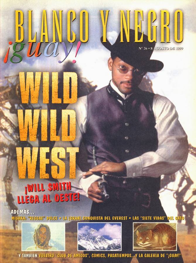 BLANCO Y NEGRO GUAY  magazine side cover Issue 26   1999