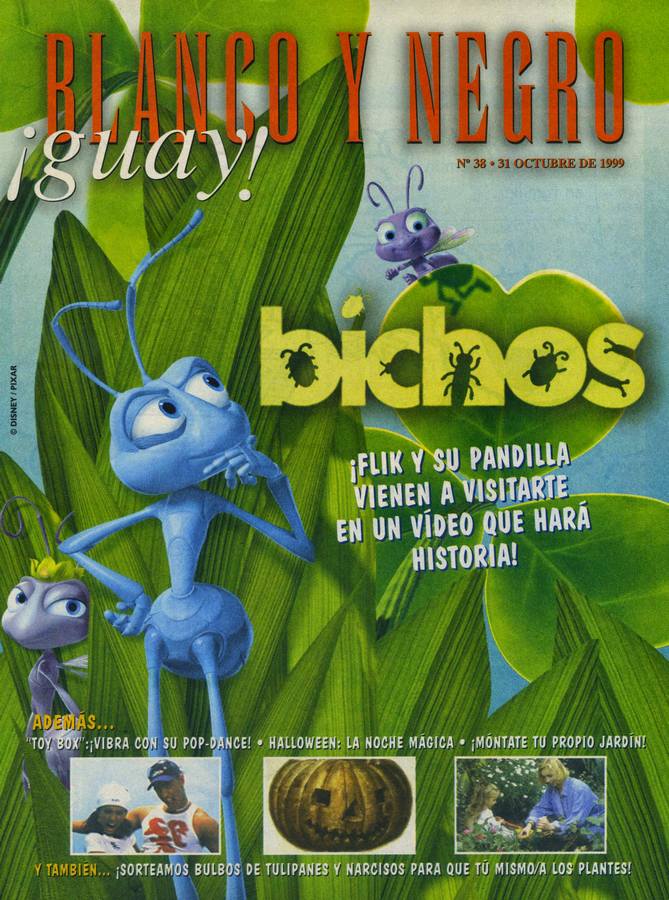BLANCO Y NEGRO GUAY  magazine side cover Issue 38   1999