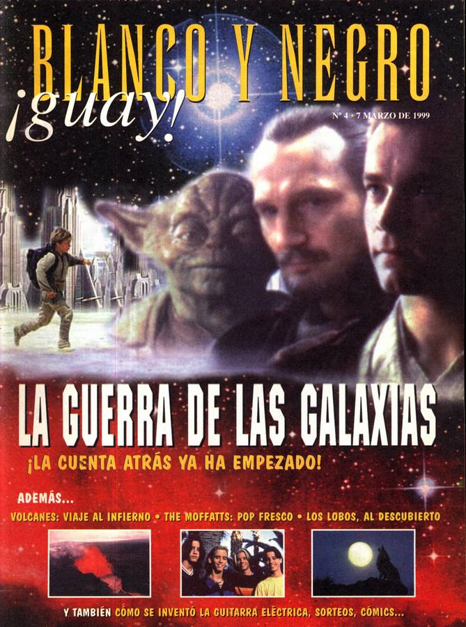 BLANCO Y NEGRO GUAY  magazine side cover Issue 4   1999