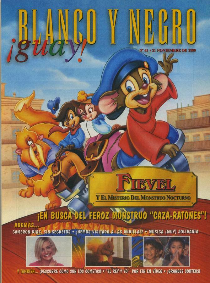 BLANCO Y NEGRO GUAY  magazine side cover Issue 41   1999