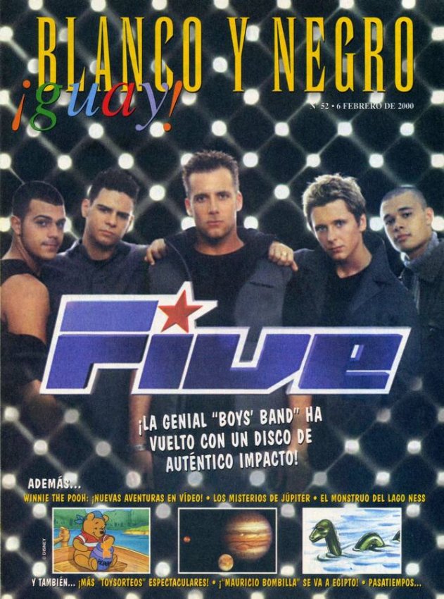 BLANCO Y NEGRO GUAY  magazine side cover Issue 52   1999