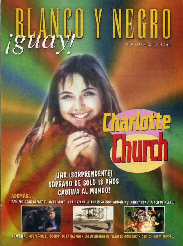 BLANCO Y NEGRO GUAY  magazine side cover Issue 53   1999