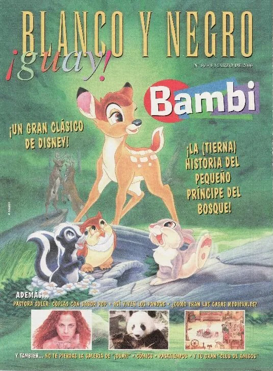 BLANCO Y NEGRO GUAY  magazine side cover Issue 56   1999