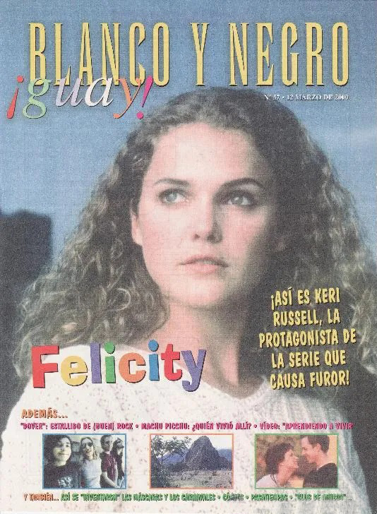 BLANCO Y NEGRO GUAY  magazine side cover Issue 57   1999