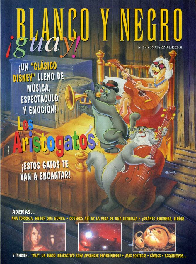 BLANCO Y NEGRO GUAY  magazine side cover Issue 59   1999