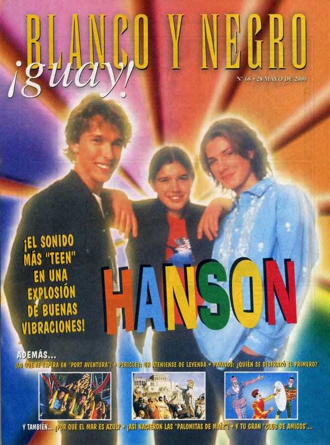 BLANCO Y NEGRO GUAY  magazine side cover Issue 68   1999