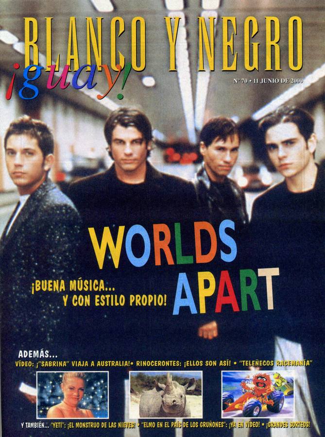 BLANCO Y NEGRO GUAY  magazine side cover Issue 70   1999