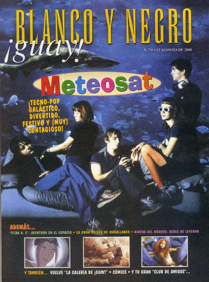 BLANCO Y NEGRO GUAY  magazine side cover Issue 79   1999