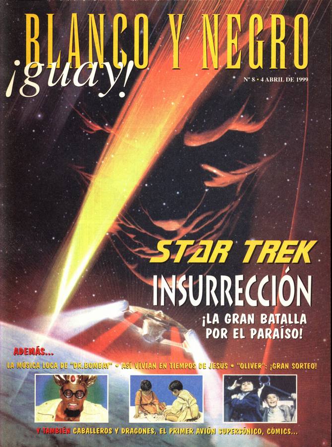 BLANCO Y NEGRO GUAY  magazine side cover Issue 8   1999