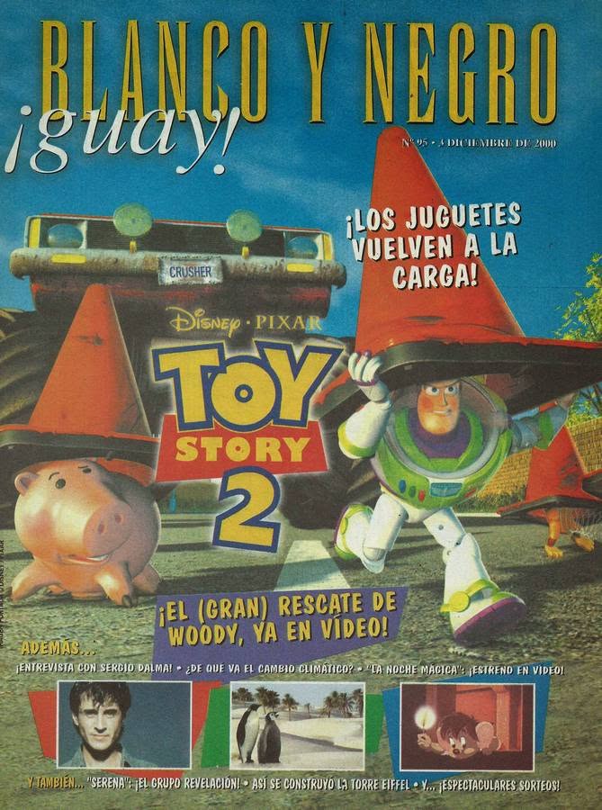 BLANCO Y NEGRO GUAY  magazine side cover Issue 95   1999
