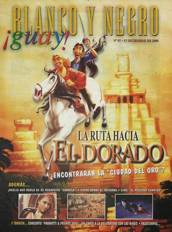BLANCO Y NEGRO GUAY  magazine side cover Issue 97   1999