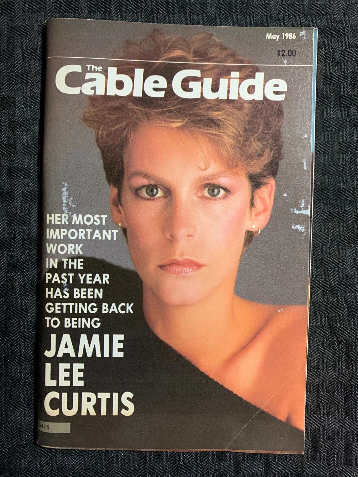 CABLE GUIDE UK magazine cover  May 1986