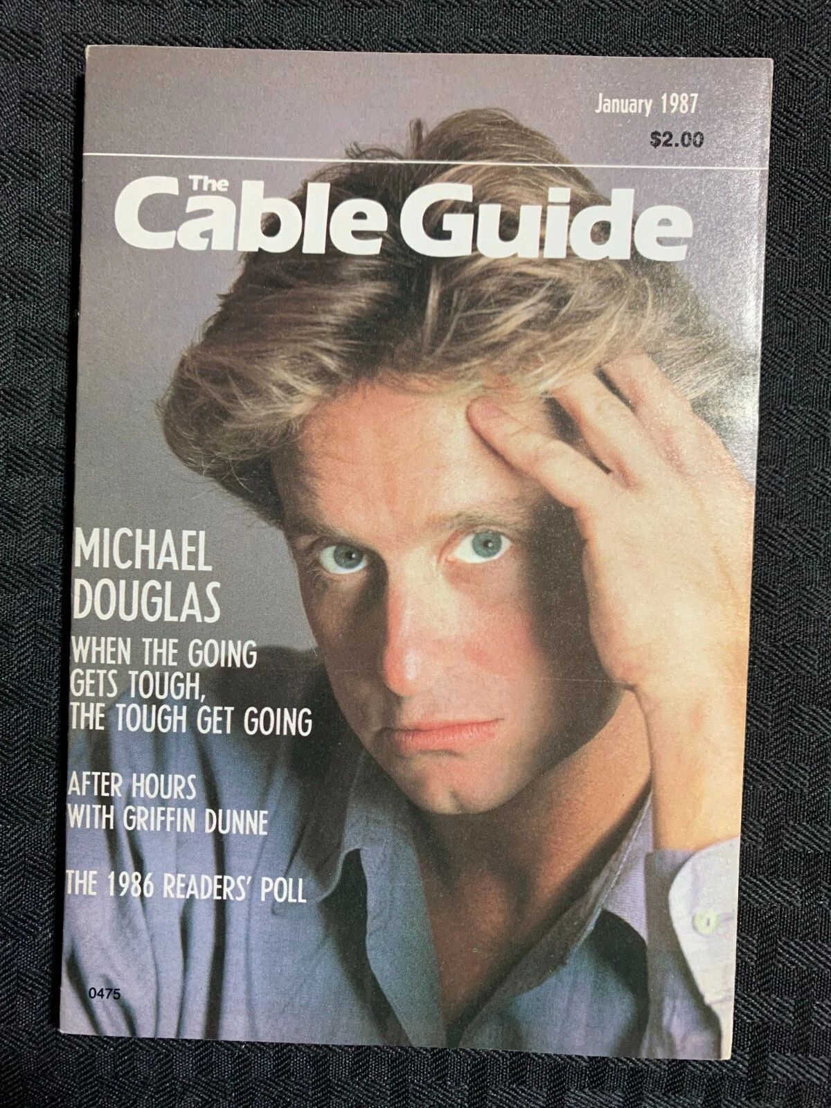 CABLE GUIDE UK magazine cover  January 1987