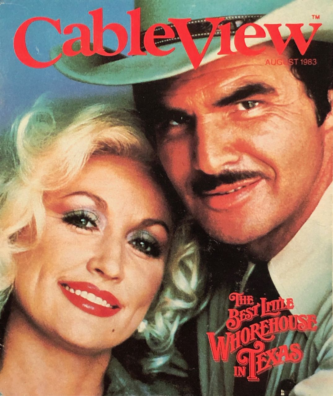 CABLEVIEW magazine cover  August 1983