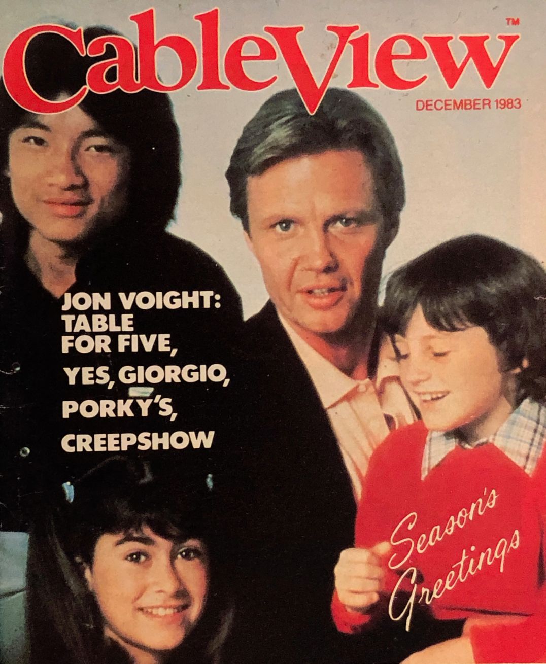 CABLEVIEW magazine cover  December 1983