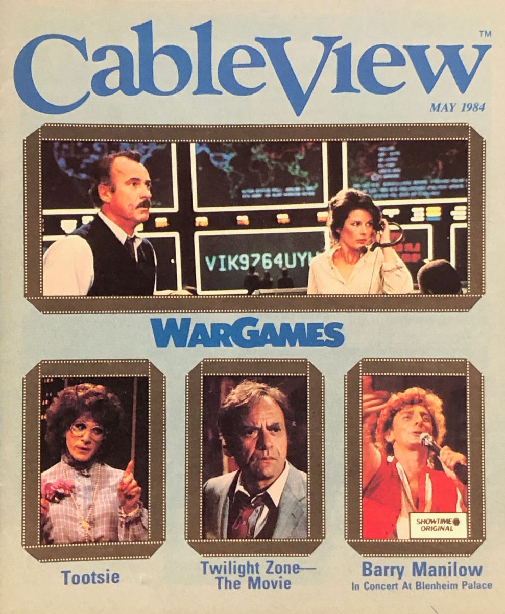 CABLEVIEW magazine cover  May 1984