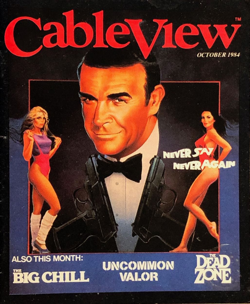 CABLEVIEW magazine cover  October 1984