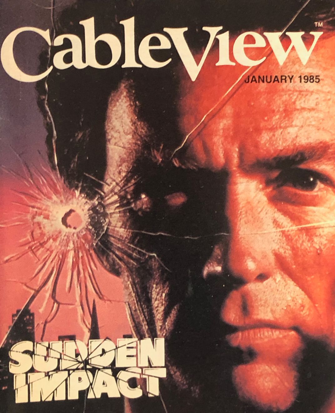 CABLEVIEW magazine cover  January 1985