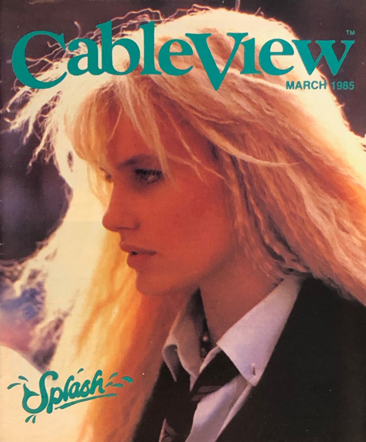 CABLEVIEW magazine cover  March 1985