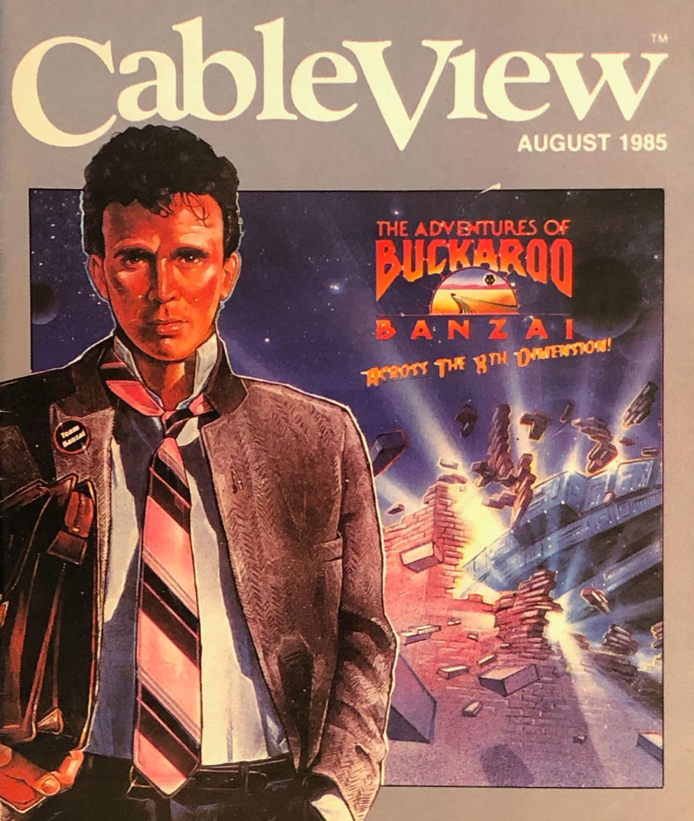 CABLEVIEW magazine cover  August 1985