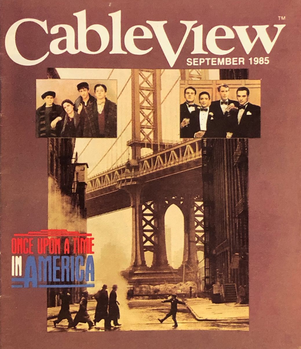 CABLEVIEW magazine cover  September 1985