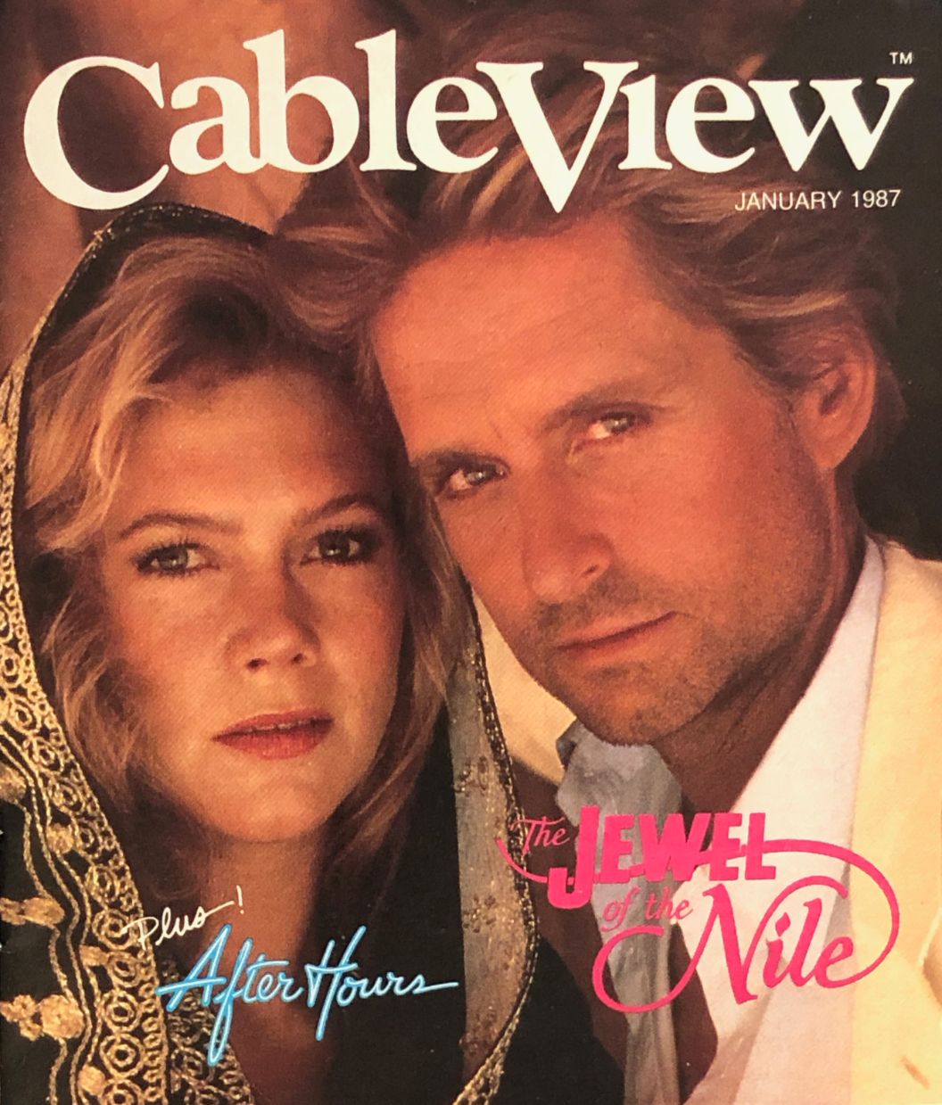 CABLEVIEW magazine cover  January 1987