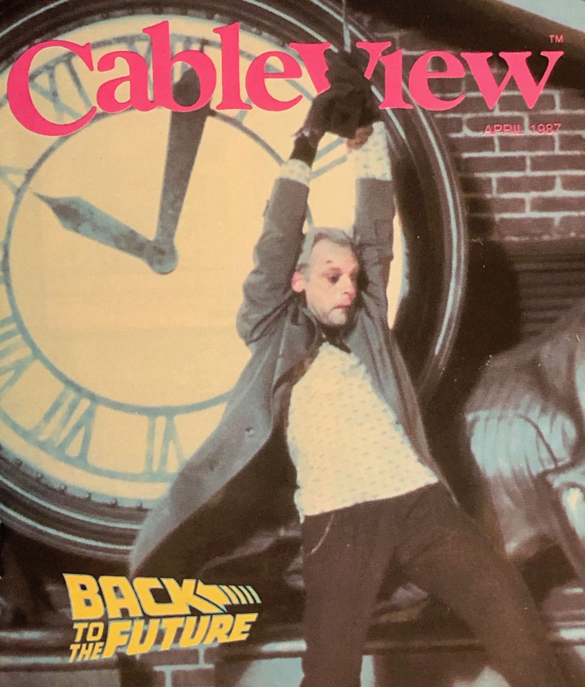 CABLEVIEW magazine cover  April 1987