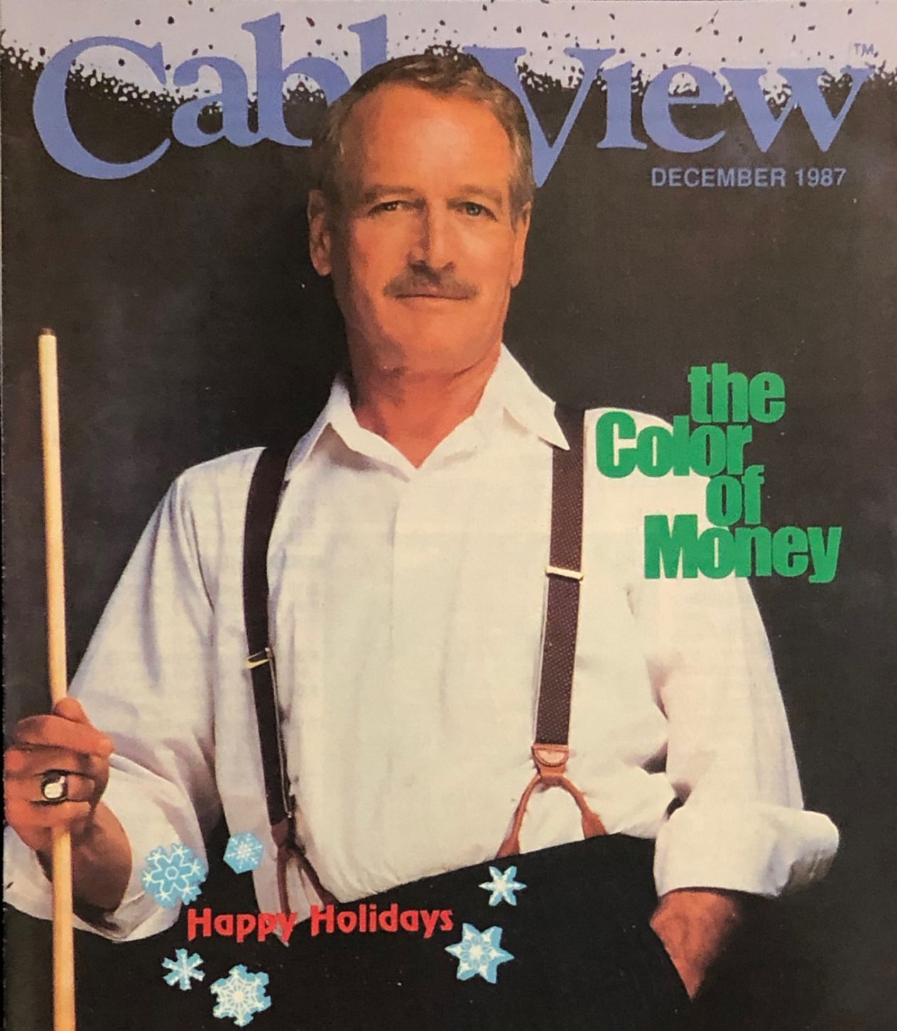 CABLEVIEW magazine cover  December 1987