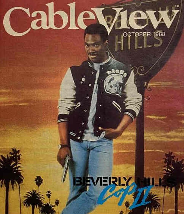CABLEVIEW magazine cover  October 1988