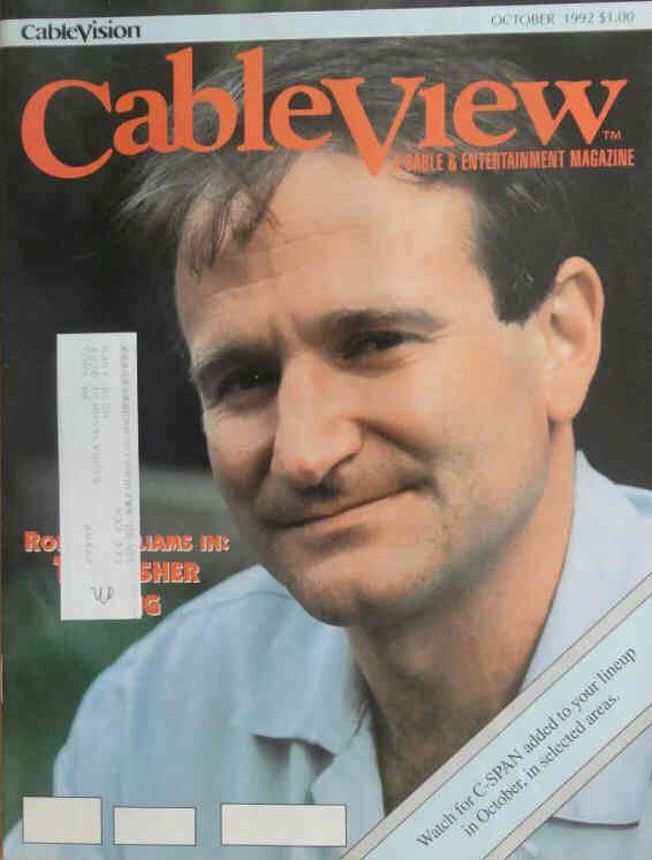 CABLEVIEW magazine cover  October 1992