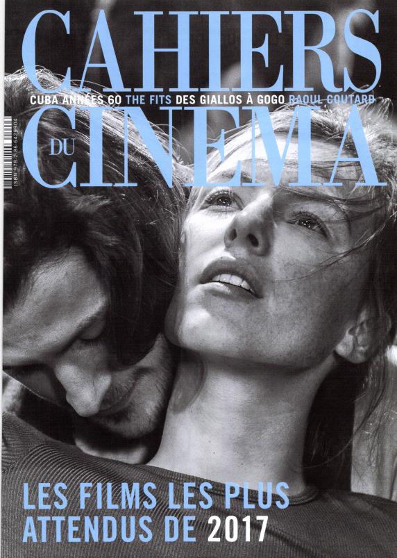 CAHIERS DU CINEMA magazine cover Issue 729 January 2017
