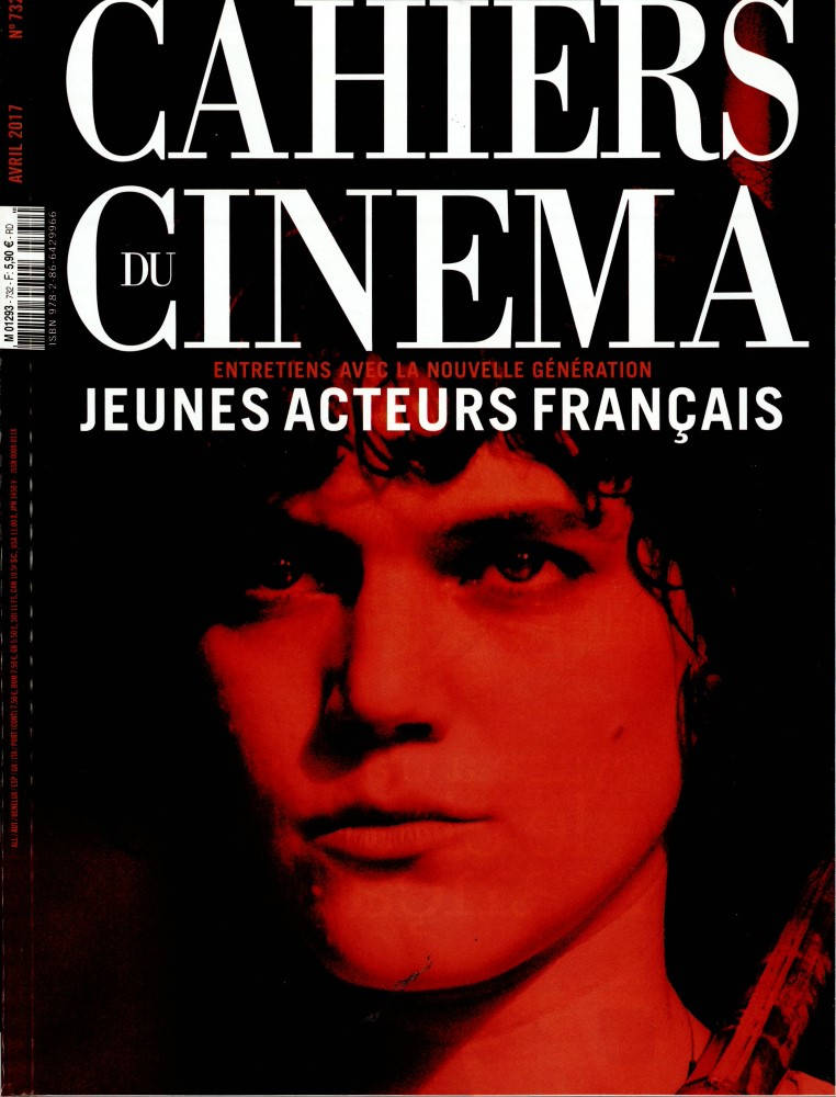 CAHIERS DU CINEMA magazine cover Issue 732 April 2017