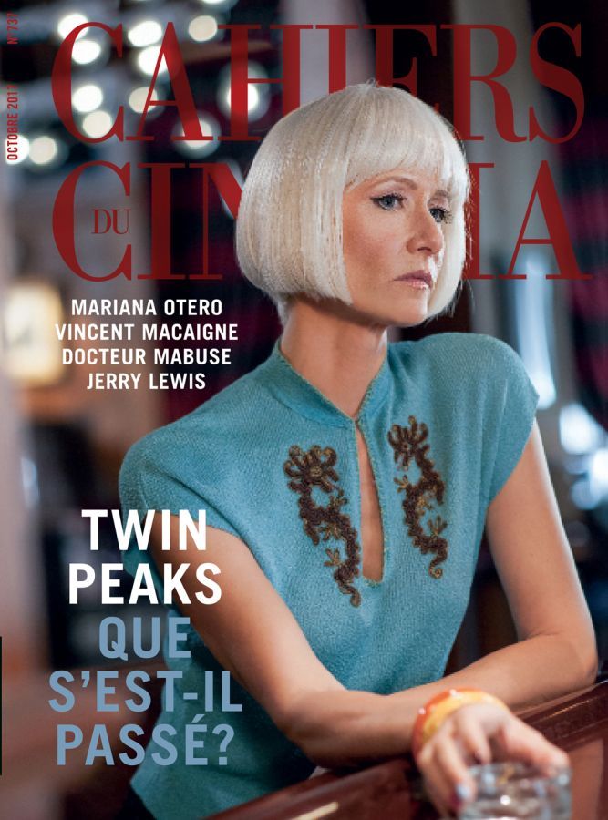 CAHIERS DU CINEMA magazine cover Issue 737  October 2017