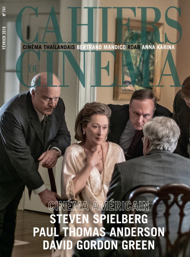 CAHIERS DU CINEMA magazine cover Issue 741  February 2018