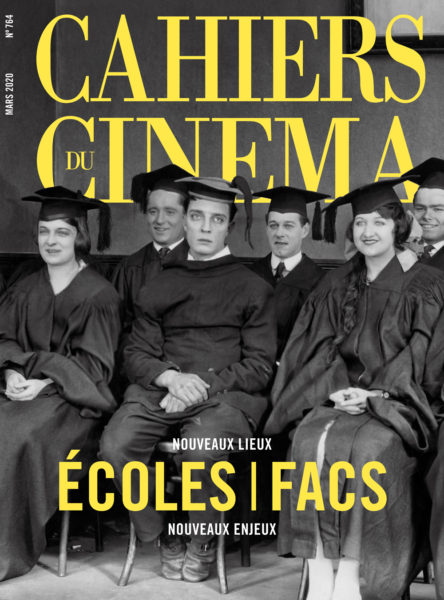 CAHIERS DU CINEMA magazine cover Issue 764  March 2020