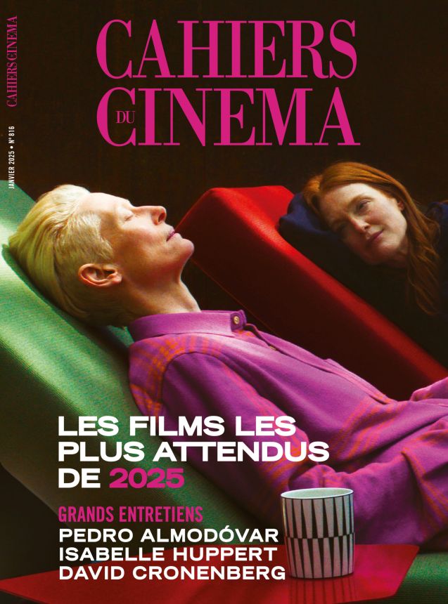 CAHIERS DU CINEMA magazine cover Issue 816  January 2025