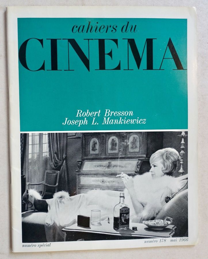 CAHIERS DU CINEMA magazine cover Issue 178 May 1966