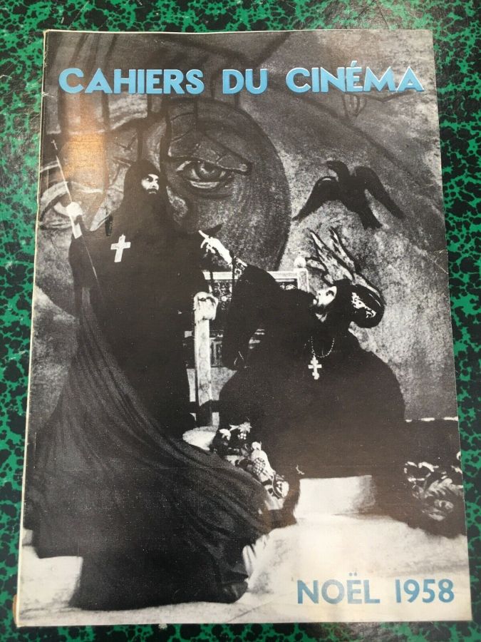 CAHIERS DU CINEMA magazine cover Issue 90 December 1958